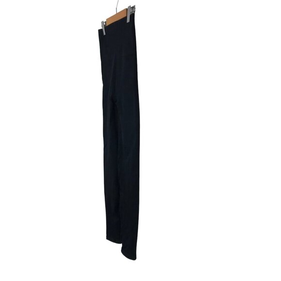 Spanx Black Look At Me Ribbed High Rise  Leggings Size XL - Picture 4 of 6